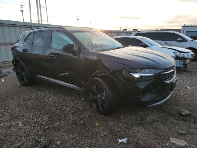LRBFZMR47PD217169 - 2023 BUICK ENVISION PREFERRED შავი ფოტო 4