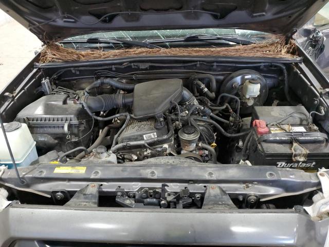 5TFJX4GN2FX041853 - 2015 TOYOTA TACOMA DOUBLE CAB PRERUNNER GRAY photo 11
