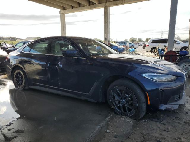 WBY43AW05RFR93803 - 2024 BMW I4 EDRIVE 35 BLUE photo 4