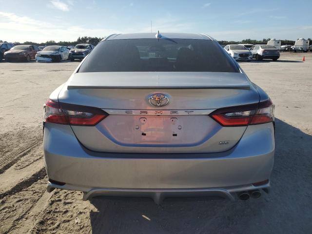 4T1T11AK3RU248311 - 2024 TOYOTA CAMRY SE NIGHT SHADE SILVER photo 6