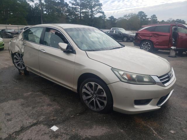 1HGCR2F57FA058452 - 2015 HONDA ACCORD SPORT 金色 照片 4