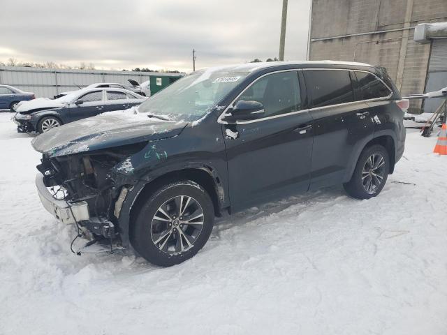 5TDJKRFH2GS333582 - 2016 TOYOTA HIGHLANDER XLE BLACK photo 1