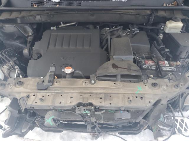 5TDJKRFH2GS333582 - 2016 TOYOTA HIGHLANDER XLE BLACK photo 12