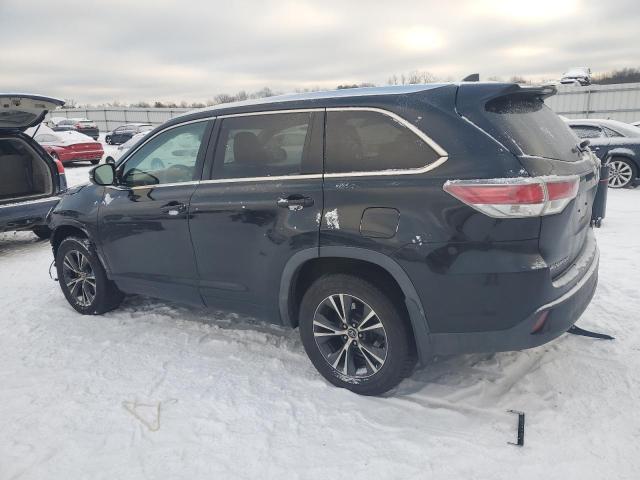 5TDJKRFH2GS333582 - 2016 TOYOTA HIGHLANDER XLE BLACK photo 2