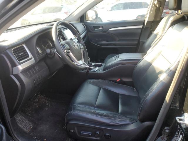 5TDJKRFH2GS333582 - 2016 TOYOTA HIGHLANDER XLE BLACK photo 7