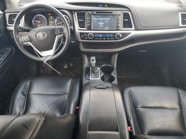 5TDJKRFH2GS333582 - 2016 TOYOTA HIGHLANDER XLE BLACK photo 8