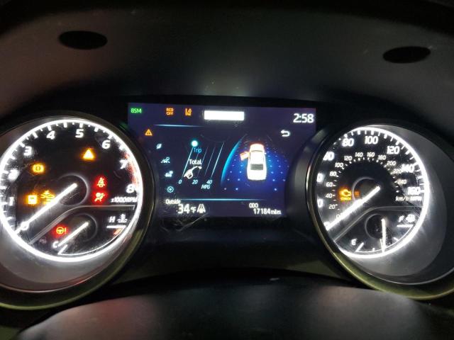 4T1T11BK1RU111723 - 2024 TOYOTA CAMRY SE NIGHT SHADE WHITE photo 9