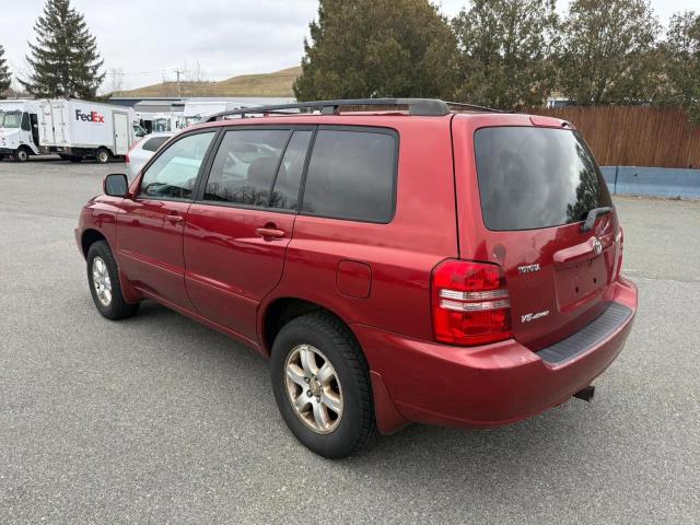 JTEHF21A320079456 - 2002 TOYOTA HIGHLANDER LIMITED BURGUNDY photo 3