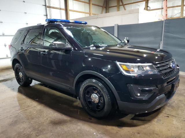 1FM5K8AR6HGD26315 - 2017 FORD EXPLORER POLICE INTERCEPTOR 黑色 照片 4
