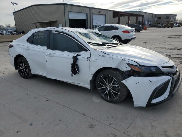 4T1G11AK0RU918270 - 2024 TOYOTA CAMRY SE NIGHT SHADE WHITE photo 4