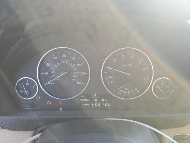 WBA3C3C53FK202354 - 2015 BMW 320 I XDRIVE WHITE photo 9