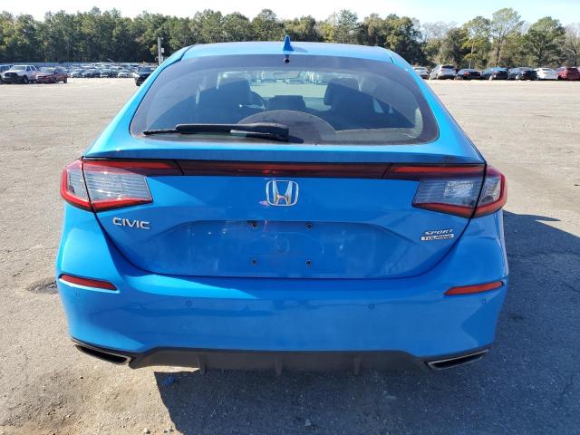 19XFL1H88NE013708 - 2022 HONDA CIVIC SPORT TOURING BLUE photo 6