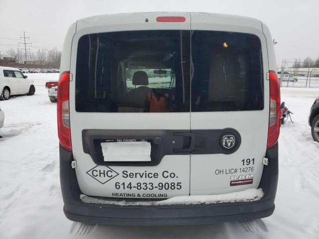 ZFBERFAT8G6B69672 - 2016 RAM PROMASTER WHITE photo 6