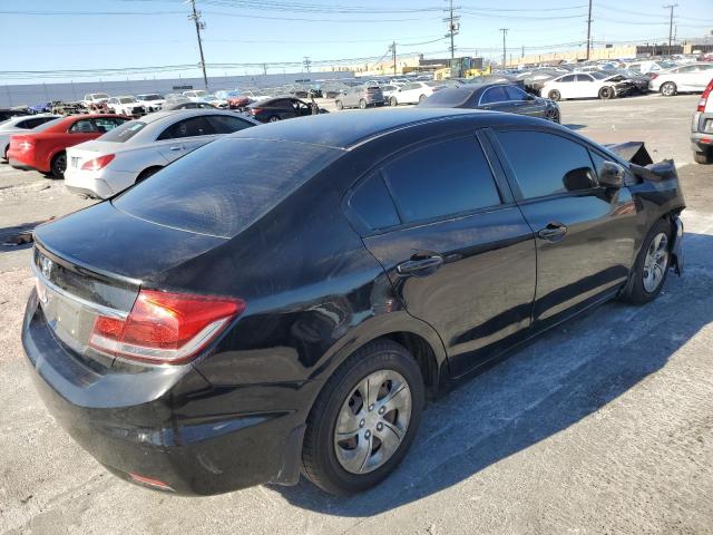 19XFB2F57EE202934 - 2014 HONDA CIVIC LX BLACK photo 3