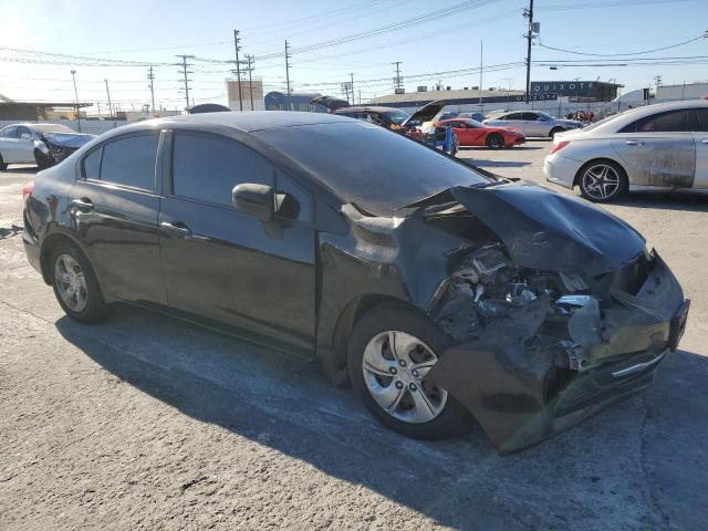 19XFB2F57EE202934 - 2014 HONDA CIVIC LX BLACK photo 4