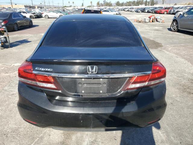 19XFB2F57EE202934 - 2014 HONDA CIVIC LX BLACK photo 6