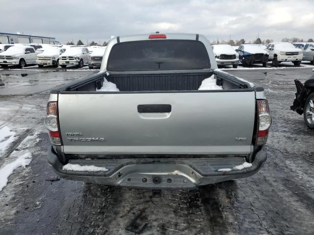 5TFJU4GN2BX002005 - 2011 TOYOTA TACOMA DOUBLE CAB PRERUNNER GRAY photo 6