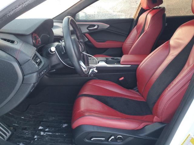 19UUB6F50NA002030 - 2022 ACURA TLX TECH A WHITE photo 7