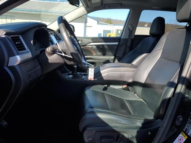 5TDJKRFH2FS188834 - 2015 TOYOTA HIGHLANDER XLE BLACK photo 7