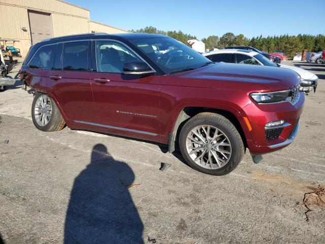 1C4RJHEG3P8827513 - 2023 JEEP GRAND CHER SUMMIT 勃艮第红 照片 4