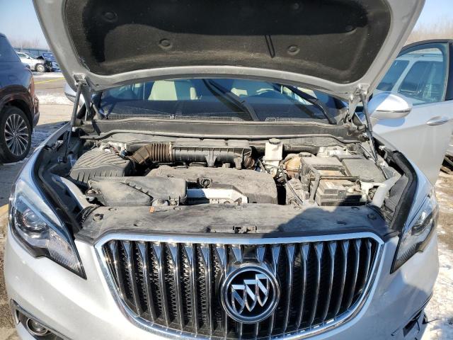 LRBFXDSA6HD096545 - 2017 BUICK ENVISION ESSENCE SILVER photo 11