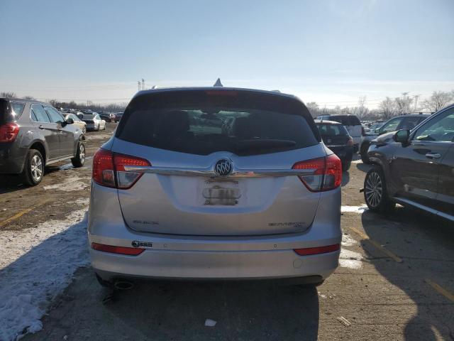 LRBFXDSA6HD096545 - 2017 BUICK ENVISION ESSENCE SILVER photo 6