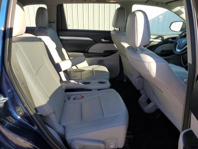 5TDKKRFH4GS174276 - 2016 TOYOTA HIGHLANDER XLE BLUE photo 11