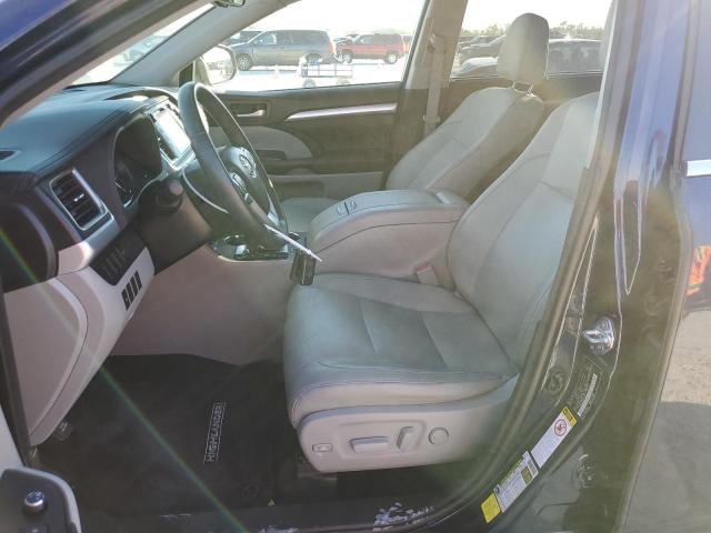 5TDKKRFH4GS174276 - 2016 TOYOTA HIGHLANDER XLE BLUE photo 7