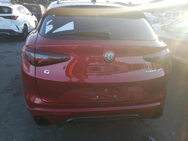ZASPAKBNXP7D57243 - 2023 ALFA ROMEO STELVIO TI RED photo 6