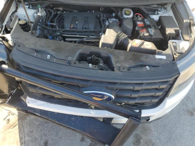 1FM5K8AR9KGB43840 - 2019 FORD EXPLORER POLICE INTERCEPTOR 白色 照片 12