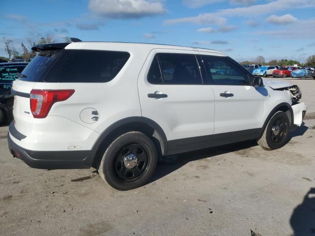 1FM5K8AR9KGB43840 - 2019 FORD EXPLORER POLICE INTERCEPTOR 白色 照片 3