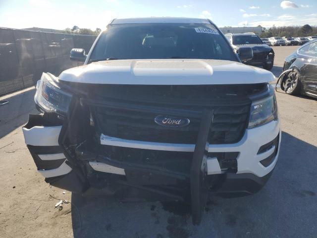 1FM5K8AR9KGB43840 - 2019 FORD EXPLORER POLICE INTERCEPTOR 白色 照片 5