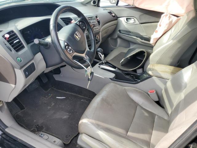 2HGFB2F9XCH545663 - 2012 HONDA CIVIC EXL შავი ფოტო 7