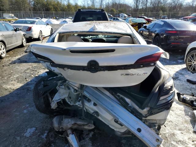 2G4GK5EX1G9119537 - 2016 BUICK REGAL WHITE photo 6