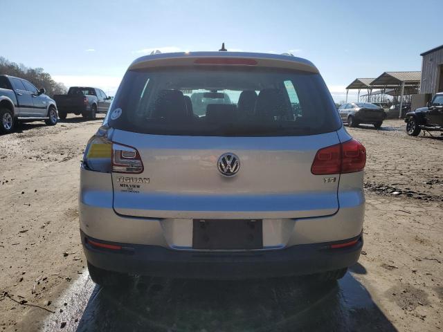 WVGAV7AX8HW509218 - 2017 VOLKSWAGEN TIGUAN S SILVER photo 6