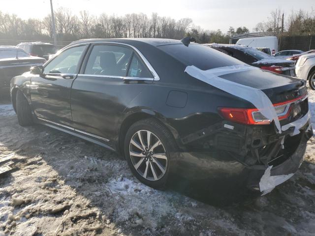1LN6L9UK6K5602047 - 2019 LINCOLN CONTINENTA Czarny zdjęcie 2