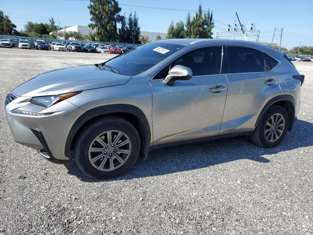 JTJYARBZ5K2137973 - 2019 LEXUS NX 300 BASE ვერცხლისფერი ფოტო 1