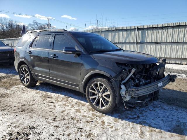 1FM5K7D87FGB29597 - 2015 FORD EXPLORER XLT GRAY photo 4