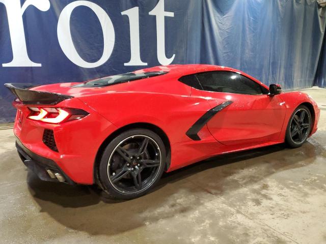 1G1YA2D48N5122844 - 2022 CHEVROLET CORVETTE STINGRAY 1LT RED photo 3