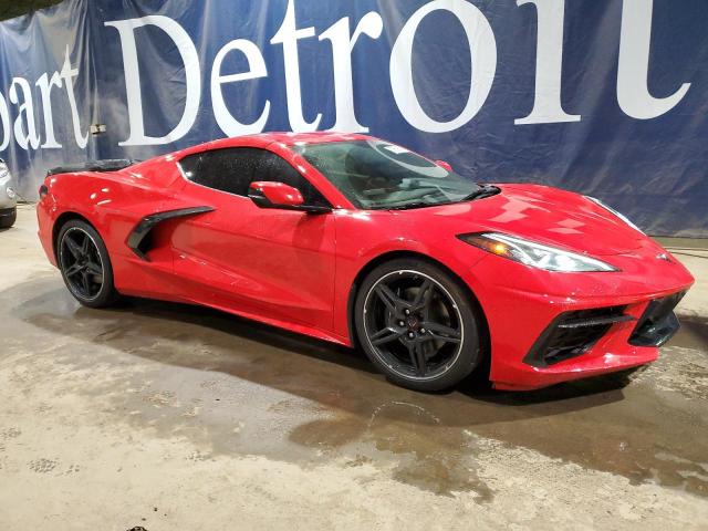 1G1YA2D48N5122844 - 2022 CHEVROLET CORVETTE STINGRAY 1LT RED photo 4
