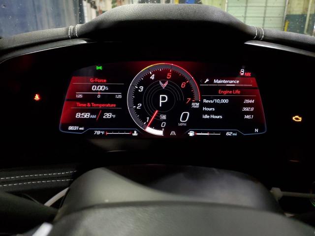 1G1YA2D48N5122844 - 2022 CHEVROLET CORVETTE STINGRAY 1LT RED photo 9