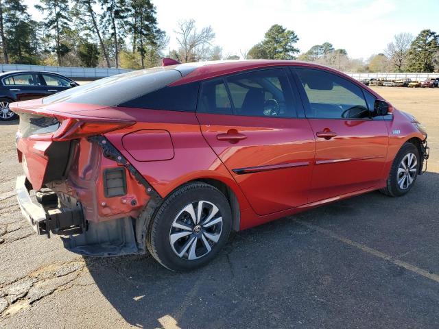 JTDKARFP9J3094376 - 2018 TOYOTA PRIUS PRIM 红色 照片 3