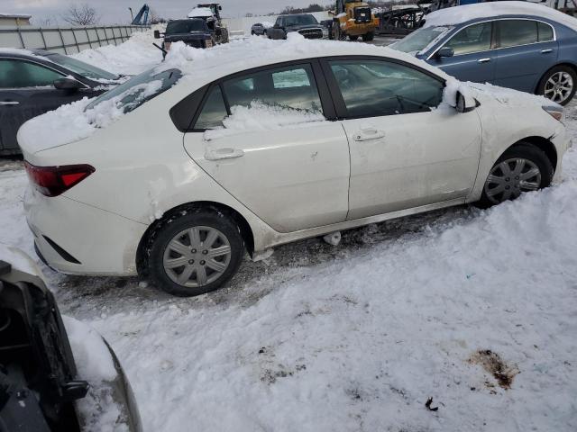 3KPA24AD9ME380542 - 2021 KIA RIO LX WHITE photo 3