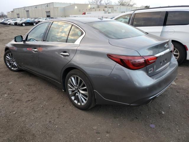 JN1EV7BRXPM543454 - 2023 INFINITI Q50 LUXE GRAY photo 2