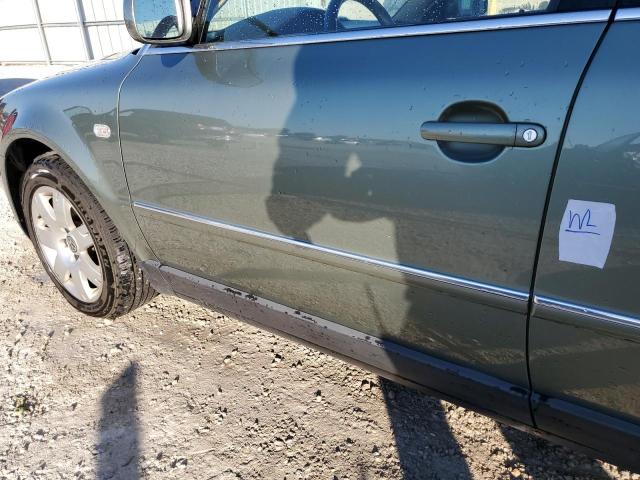 WVWRH63B93P275619 - 2003 VOLKSWAGEN PASSAT GLX მწვანე ფოტო 12