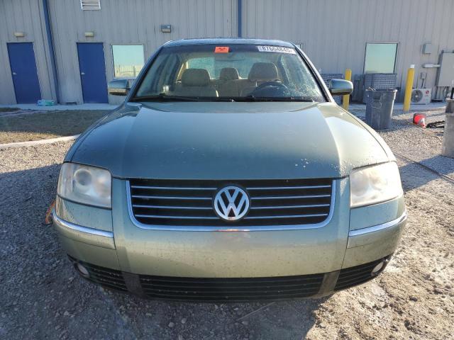 WVWRH63B93P275619 - 2003 VOLKSWAGEN PASSAT GLX მწვანე ფოტო 5
