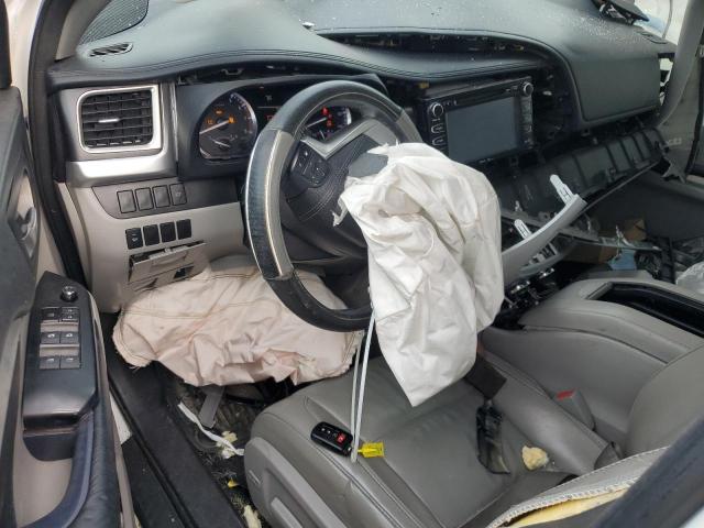 5TDKKRFH3FS115217 - 2015 TOYOTA HIGHLANDER XLE 白色 照片 8