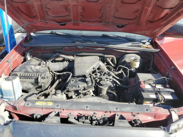 5TFTX4GN6EX036162 - 2014 TOYOTA TACOMA PRERUNNER ACCESS CAB RED photo 11