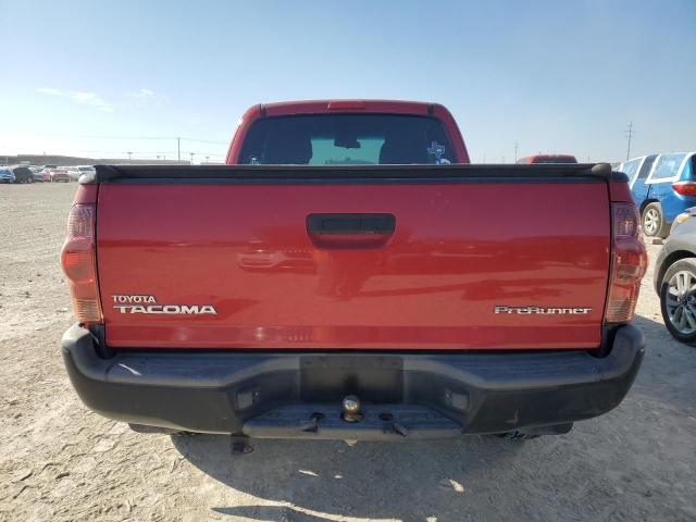 5TFTX4GN6EX036162 - 2014 TOYOTA TACOMA PRERUNNER ACCESS CAB RED photo 6