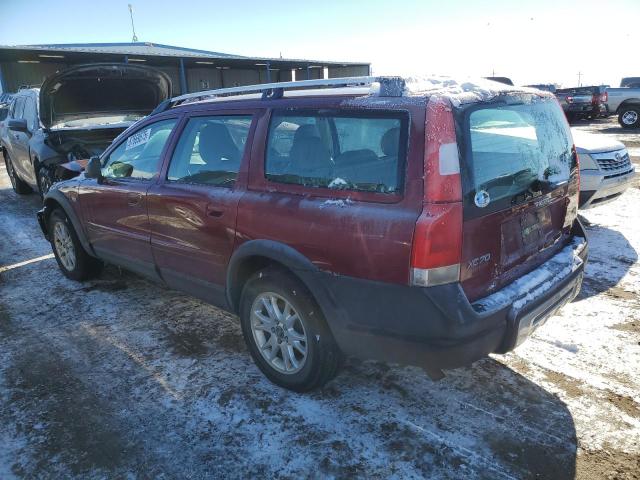 YV1SZ592551200089 - 2005 VOLVO XC70 BURGUNDY photo 2